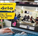 Câmara de Geminiano divulga a pauta da sessão ordinária desta quarta-feira (19)