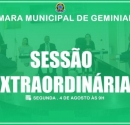 Câmara de Geminiano realiza sessão extraordinária nesta segunda (4) para ampliar apoio aos pequenos produtores rurais