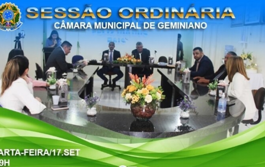 Câmara Municipal de Geminiano realiza sessão nesta quarta (17) com foco em melhorias para comunidade rural